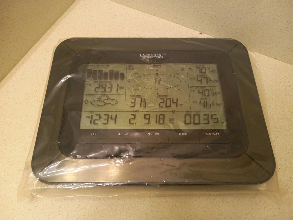 LA Crosse Technology Wireless Weather Station Display C86234 Only NEW UNUSED