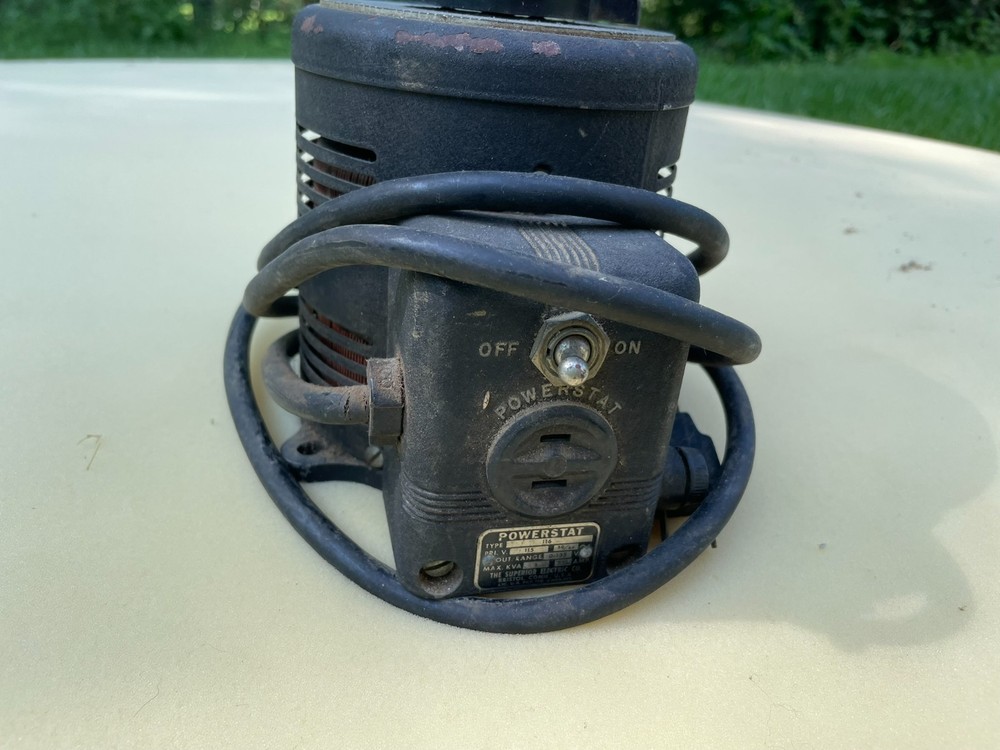 Superior Electric POWERSTAT Type 116 Variac 0–135V 7.5A Variable Transformer
