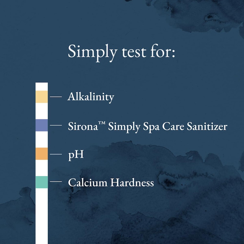 Sirona Spa Care Simply Test Strips