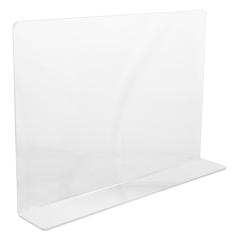 Acrylic Sink Splash Guard, Freestanding Kitchen Splash Panel Barrier Behind F...