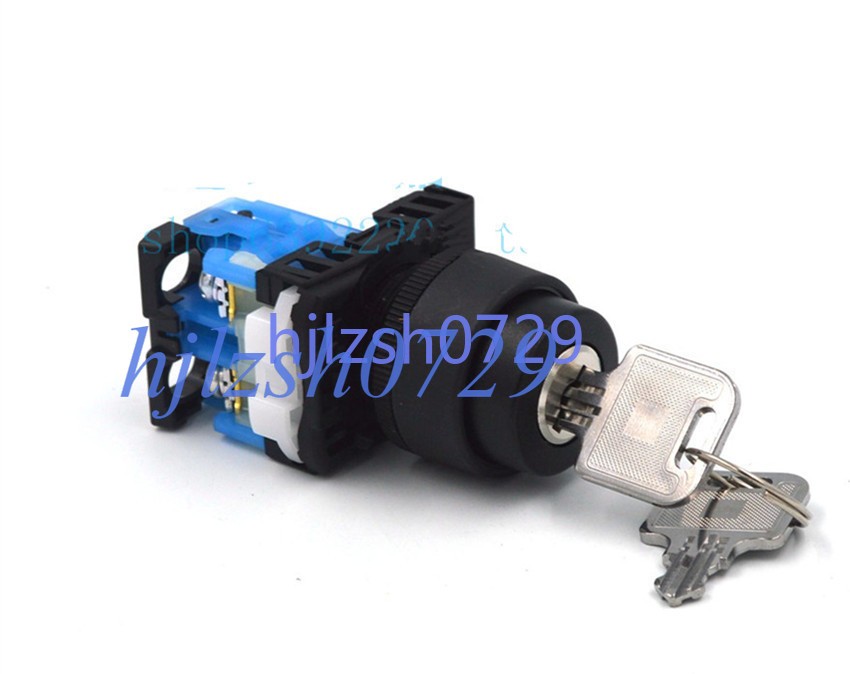 1pc New Fuji two-speed key selector switch AR22JR-2A10A