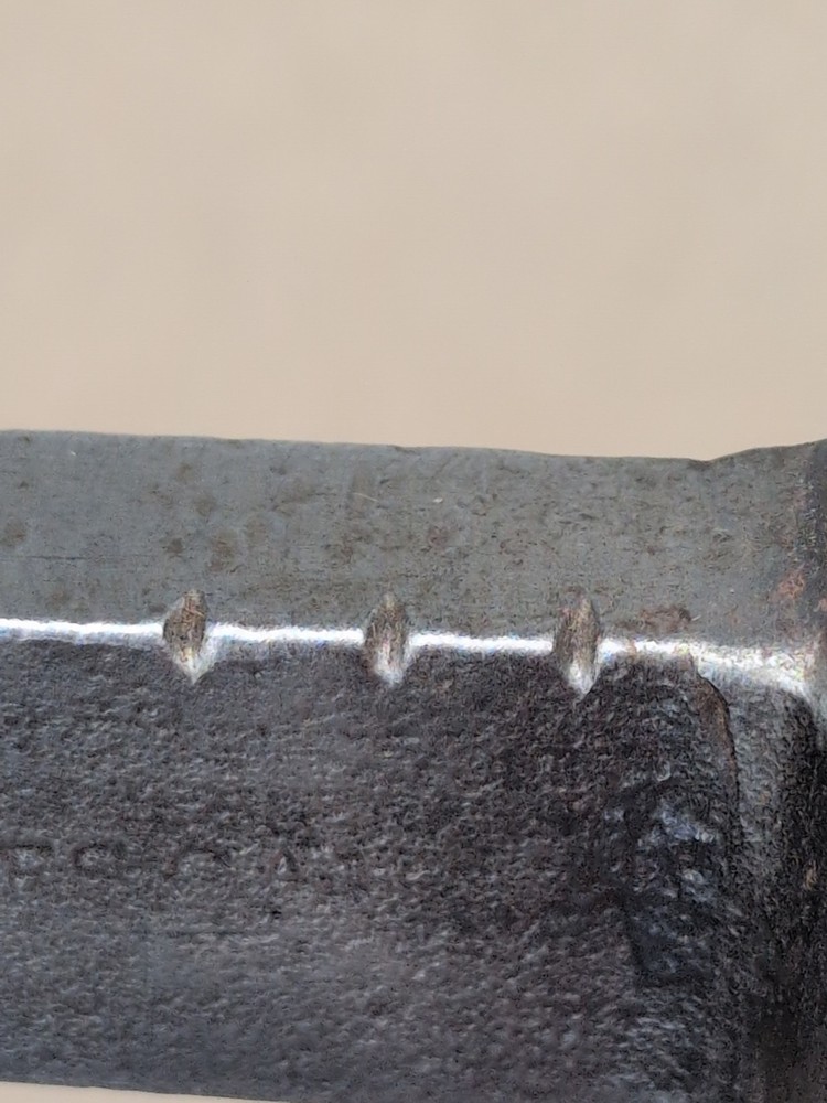 IV730 James... 7/16" Pig Sticker or Mortise Chisel Hefty Solid James Something?