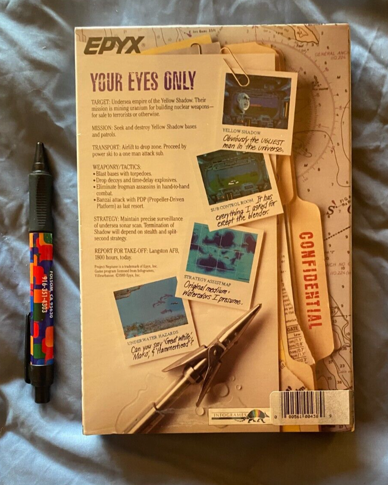 Project Neptune Atari 1040/520 ST NEW Disk By EPYX