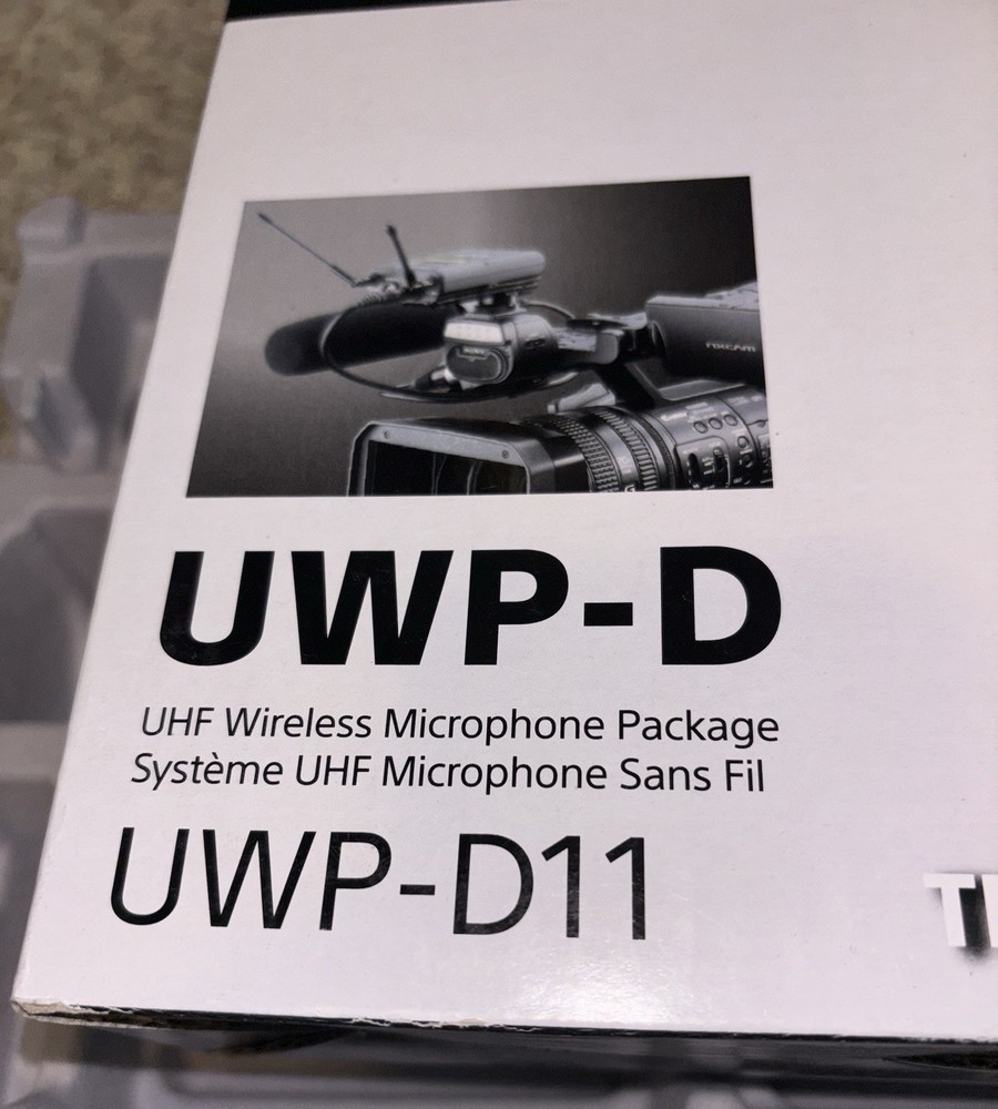 Sony UWP-D UWP-D11 UHF Wireless Microphone Package Digital Audio Processing