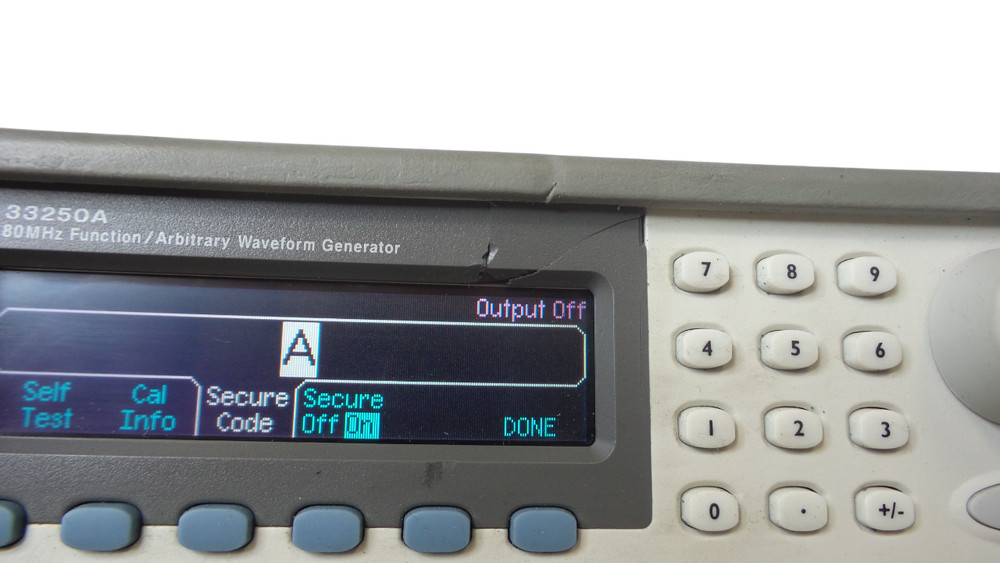 AGILENT 33250A 80 MHz Function / Arbitrary Waveform Generator - Free Shipping