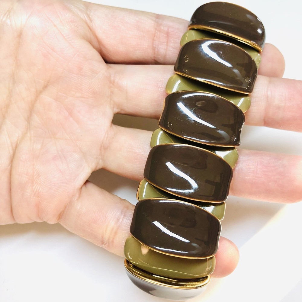 VTG Cache Enamel Stretch Bracelet NWT