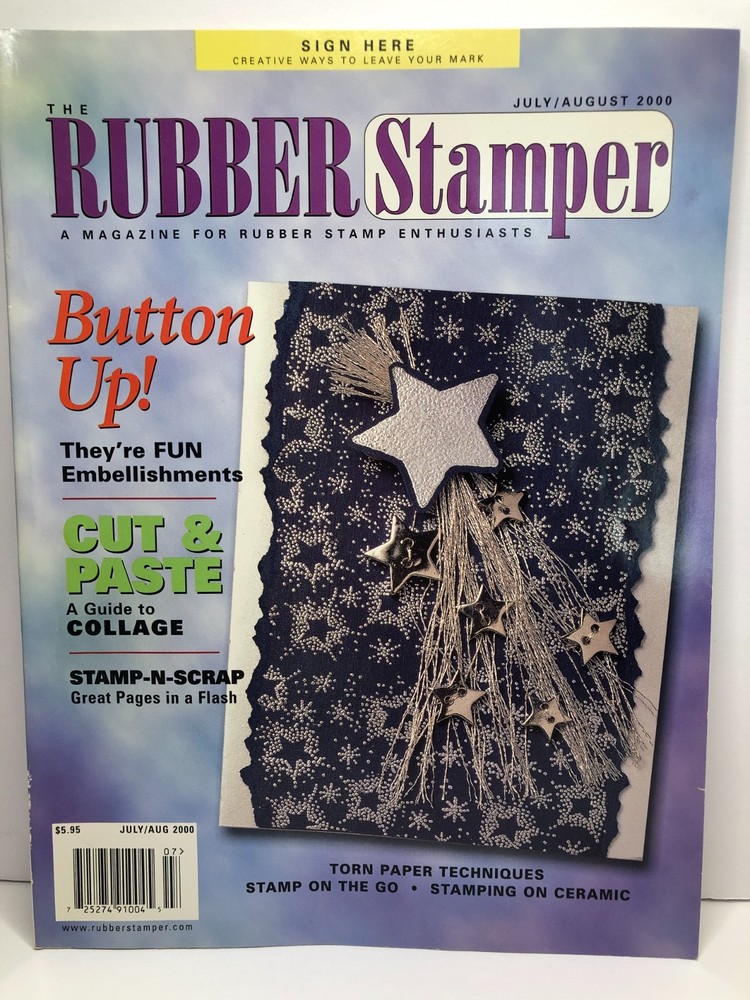 THE RUBBER STAMPER Magazine - 5 Issues 1999-2000 + 1 Special Issue
