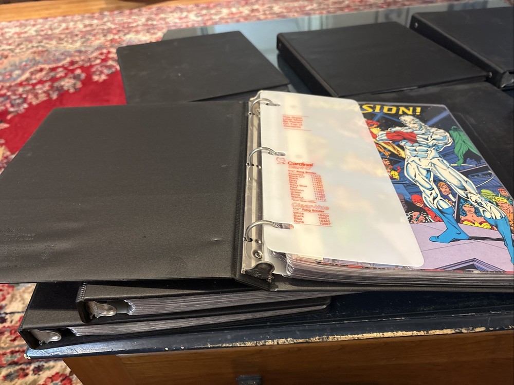 Comic Book Bio Binder