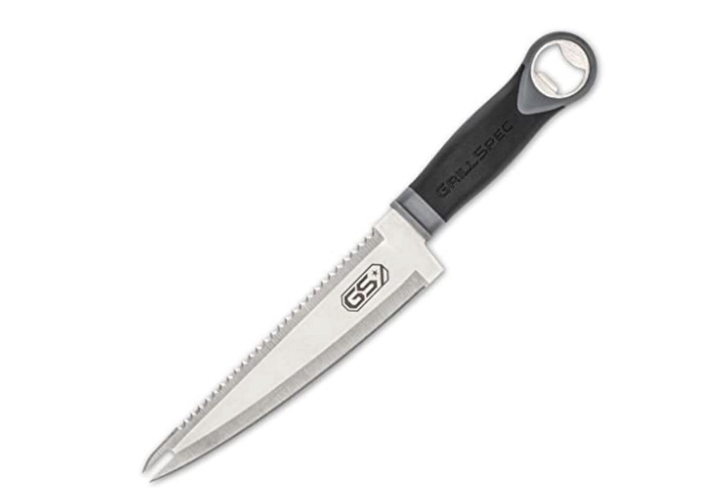 Viper Knife By Grillspec, Multi Use Utility, Chef’s, Bread, Turning Fork, Bottle