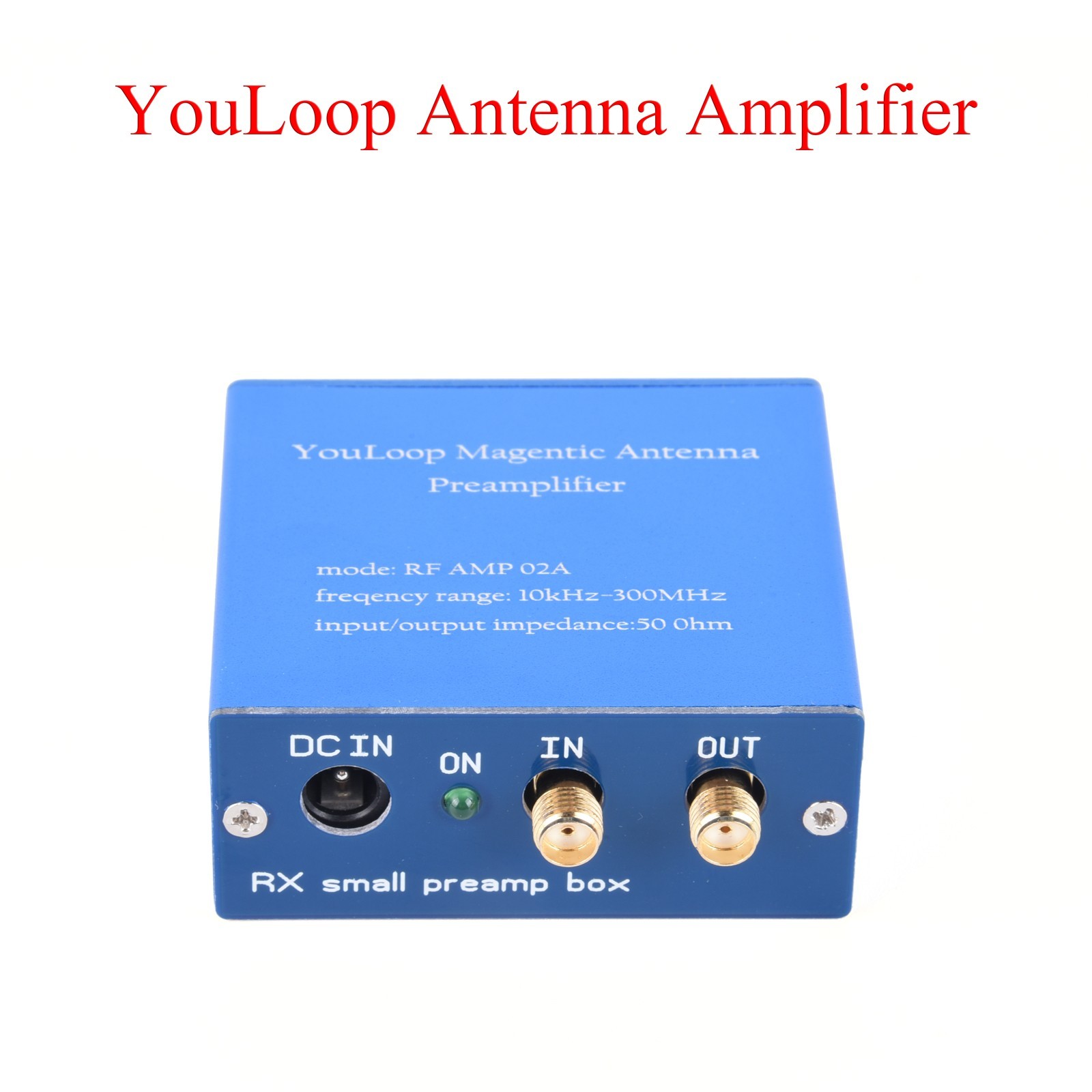 YouLoop Magnetic Loop Antenna 250mW SMA Kit Low Loss Broadband with Amplifier