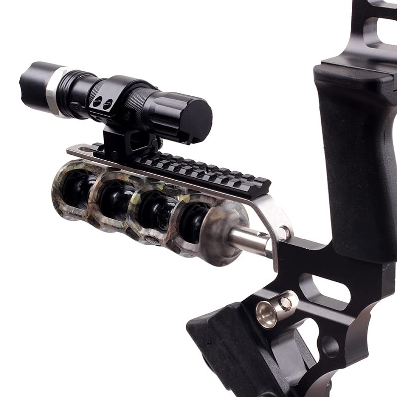 SOPOGER Archery Flashlight Mount Stabilizer - Compound Bow Accessories Light ...