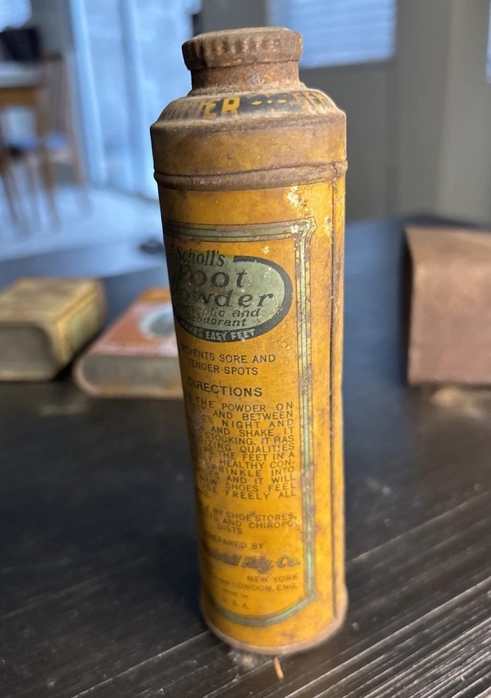 Antique tins Containers