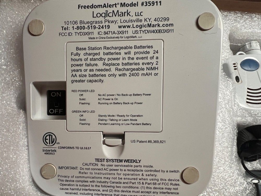 LogicMark 35911 Freedom Alert Emergency System