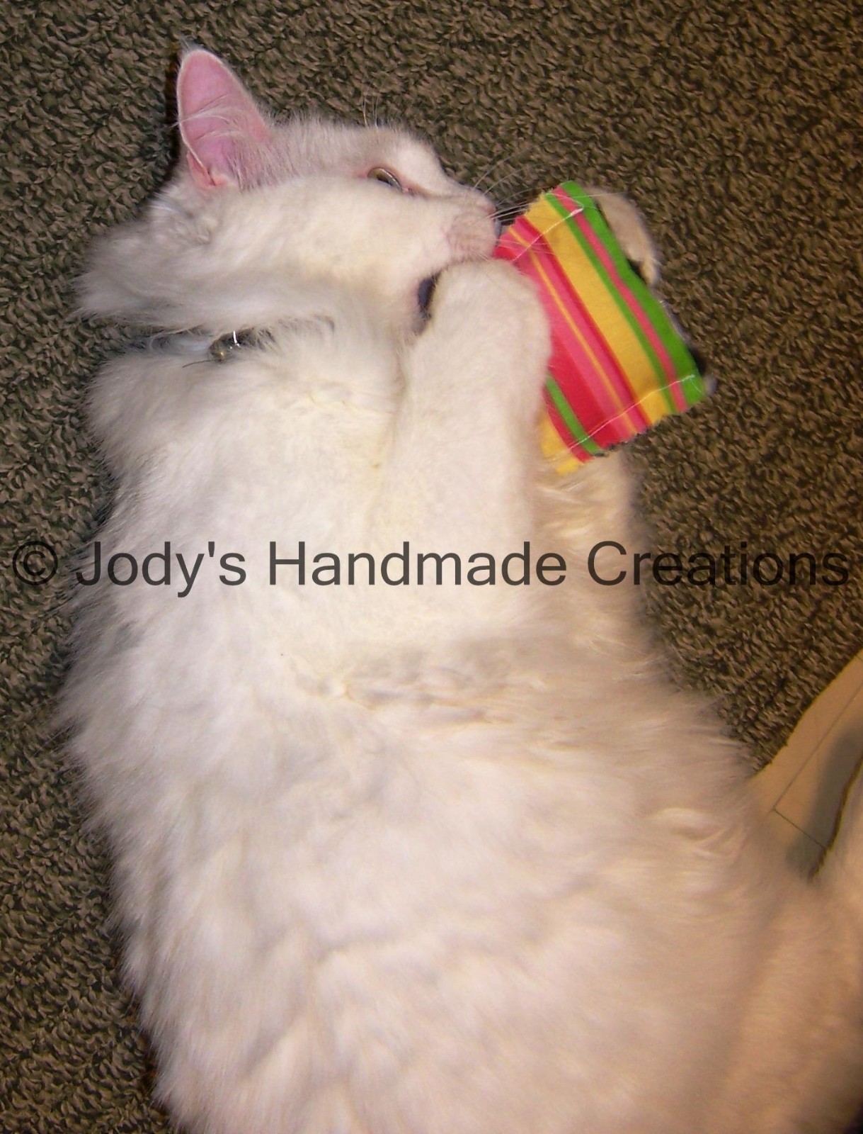 4 Handmade Catnip Pillow Toys ( CATS LOVE THEM!!!!!!!!) Over 1700+ Sets Sold!!!