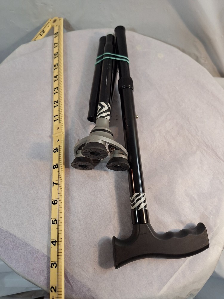 cane Hurrycane collapsable, Black