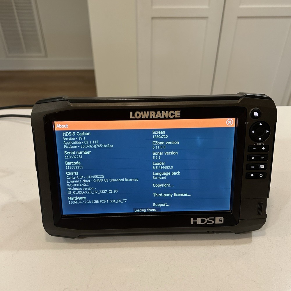 Lowrance HDS 9 Carbon Head Unit