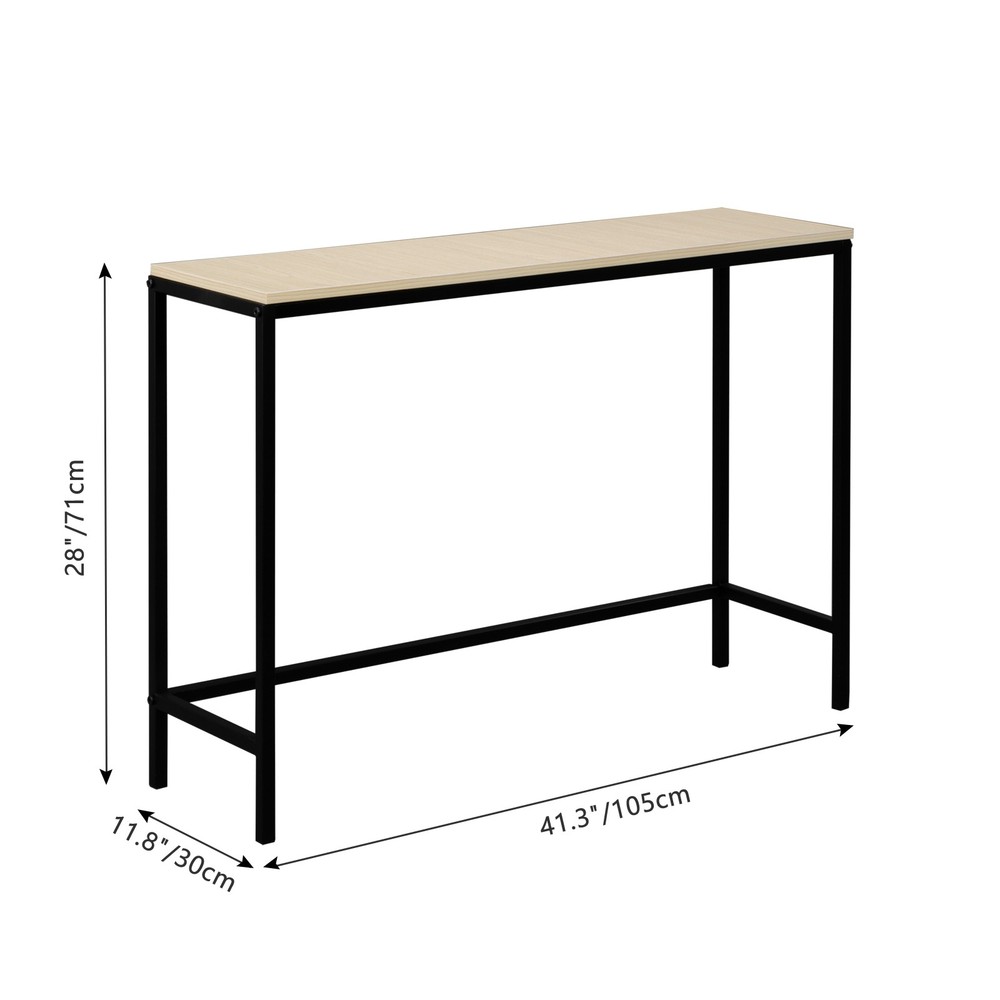 Multi-Functional Console Table, Industrial Kitchen Office Side Table Home Decor