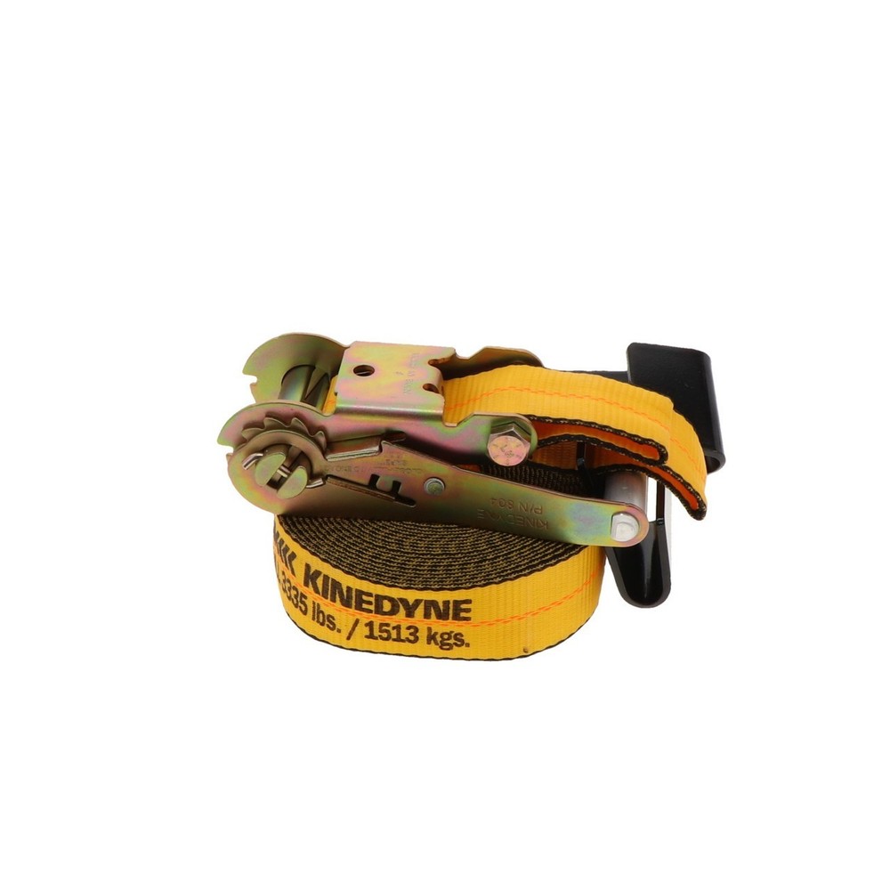 2" by 30' Flat Hook Wide Handle Ratchet Strap