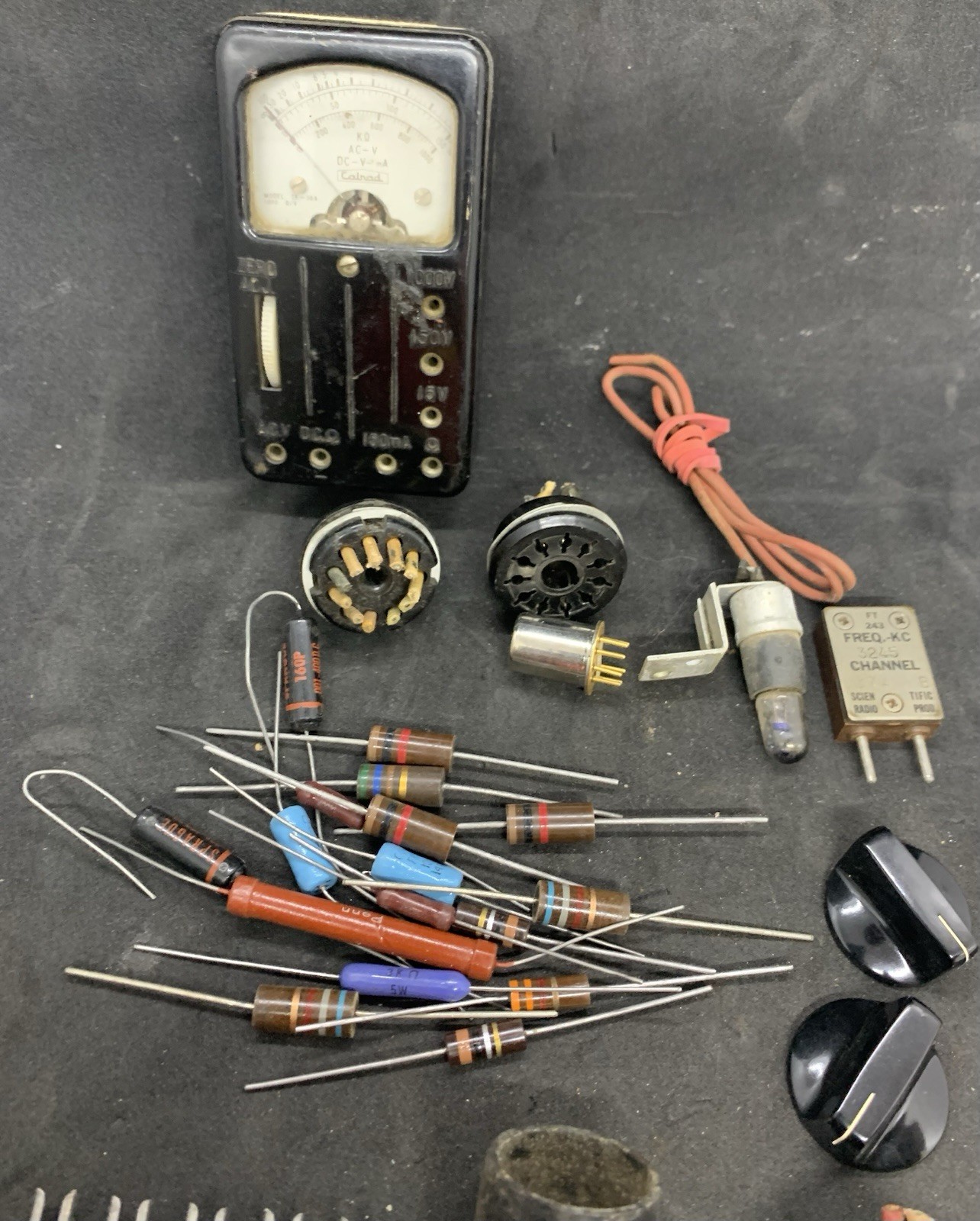 Misc. Radio and Electrical Parts * FROM HAM / ANTIQUE RADIO ESTATE * (A205)