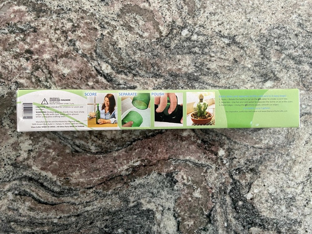 Glass Bottle Cutter Tool New in Unopened Box