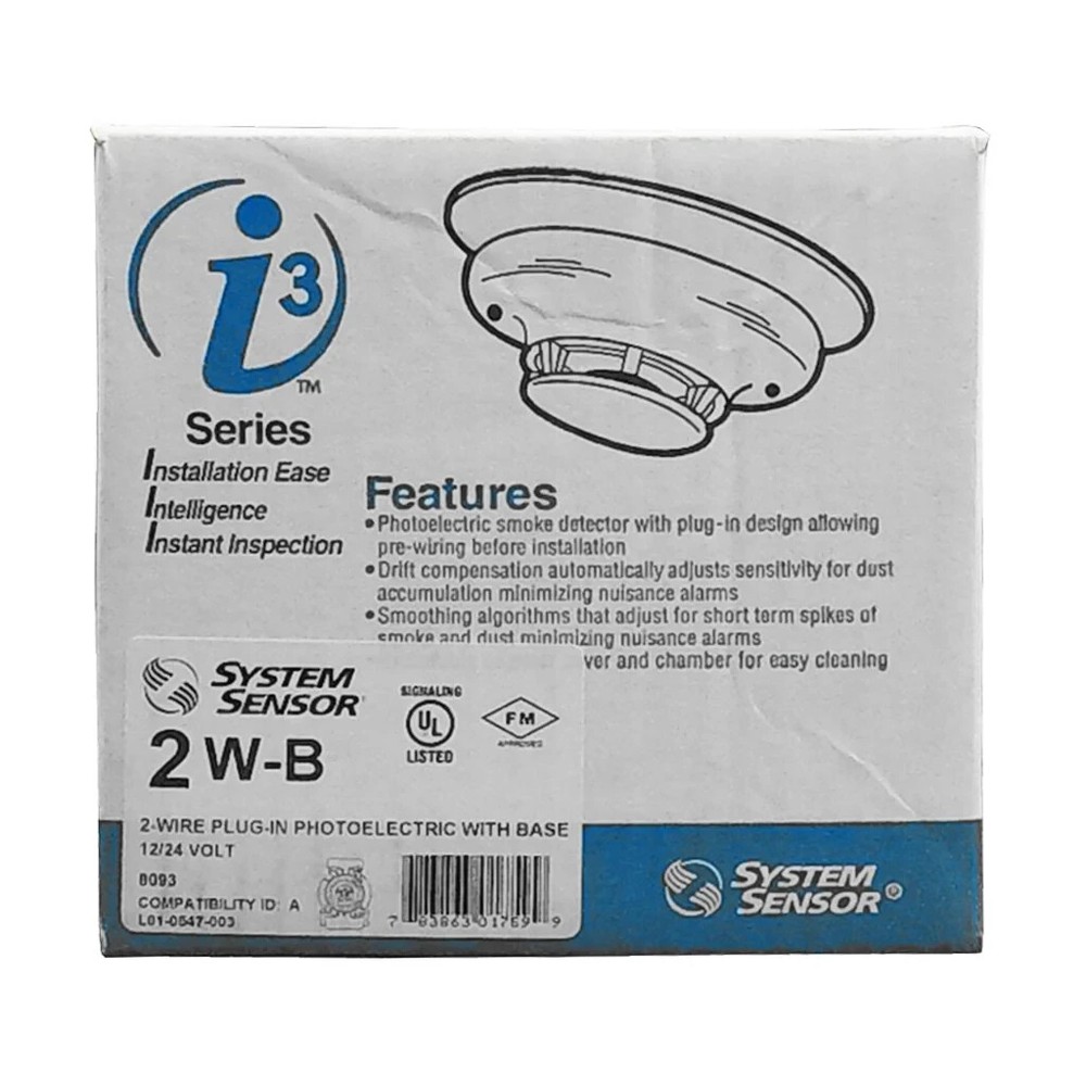 System Sensor 2W-B Photoelectric Smoke Detector
