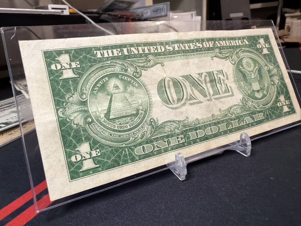 😁 1935 $1 SILVER CERTIFICATE "DOUBLE DATE" B /A BLOCK