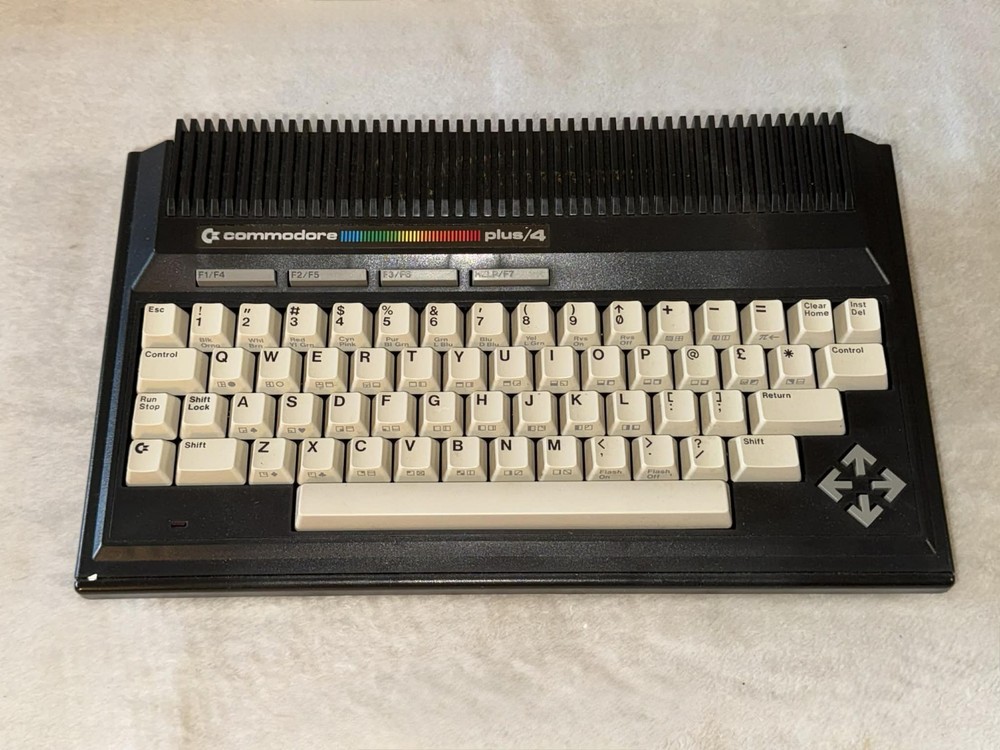 Commodore Plus/4 Computer Vintage System Power Tested Only Untested W/ Box