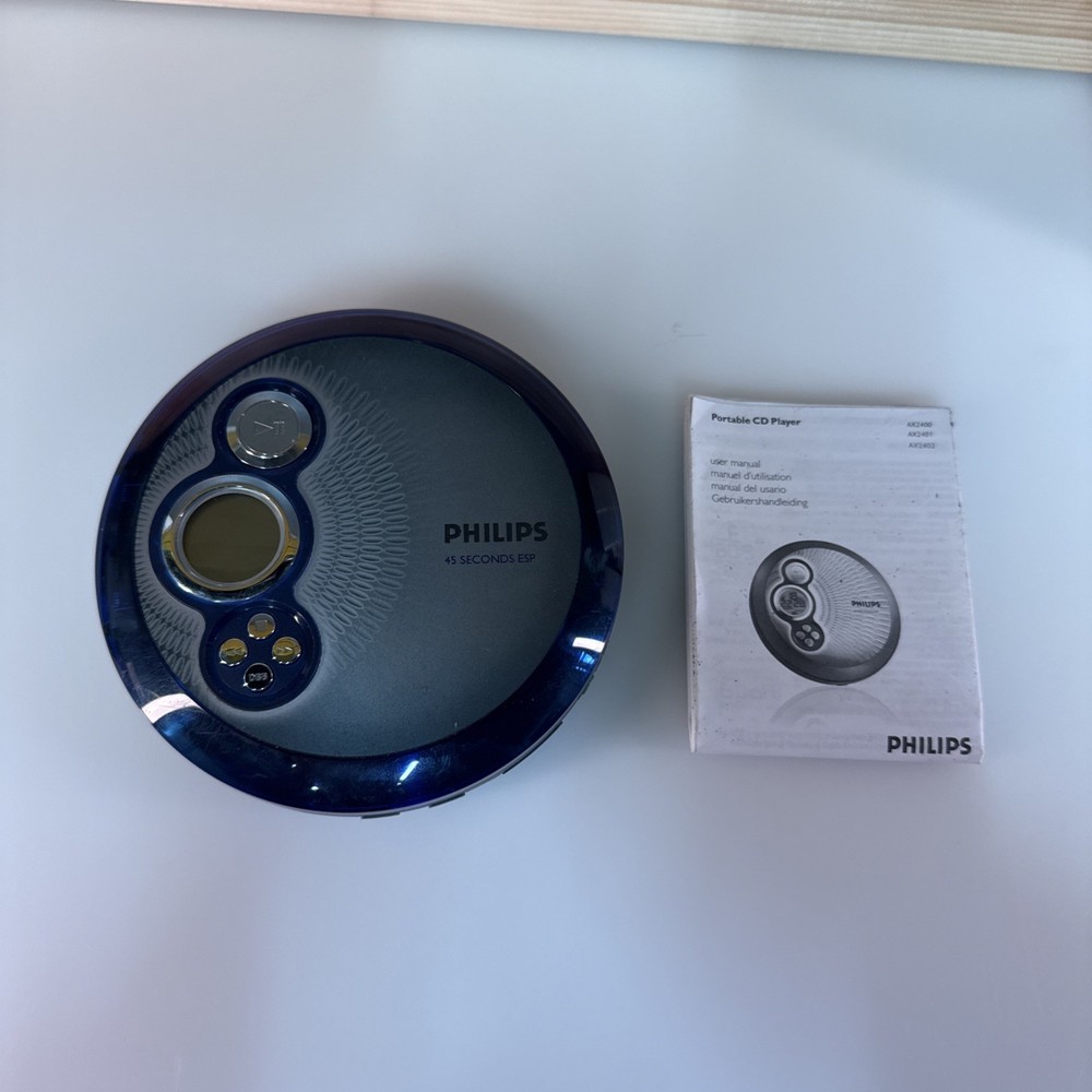 Phillips 45 Seconds Esp Personal CD Player