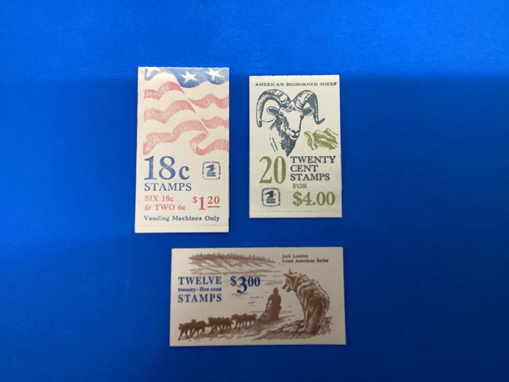Three assorted US mint stamp booklets, #1892-93 , #1949, #BK 152