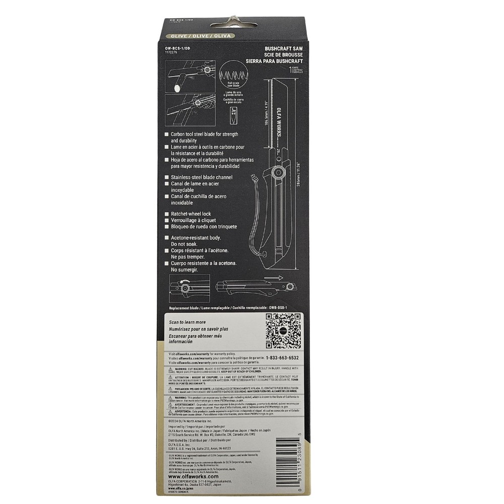 OLFA Works Bushcraft Saw