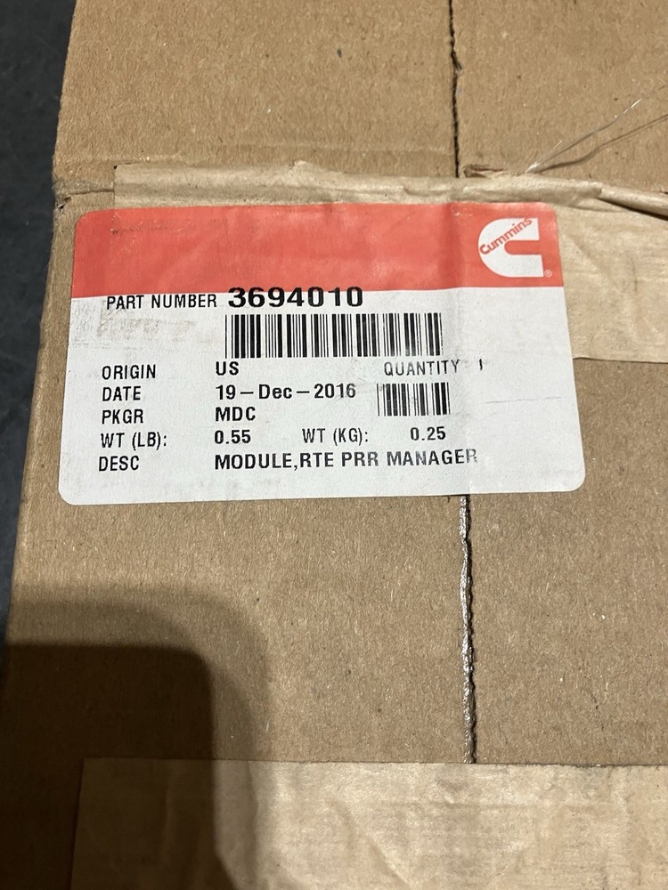 CUMMINS 3694010 - Route Parameter Manager Module