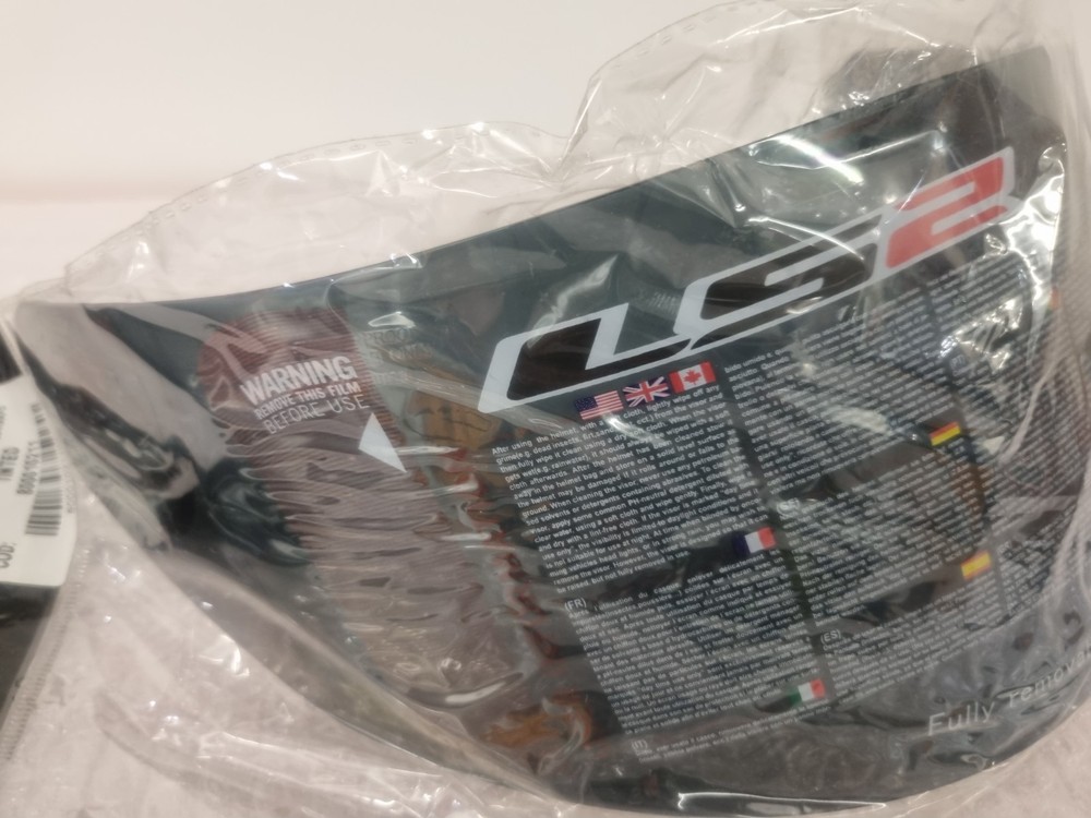 LS2 DARK TINT VISOR FOR FF369/FF384/FF351 helmets