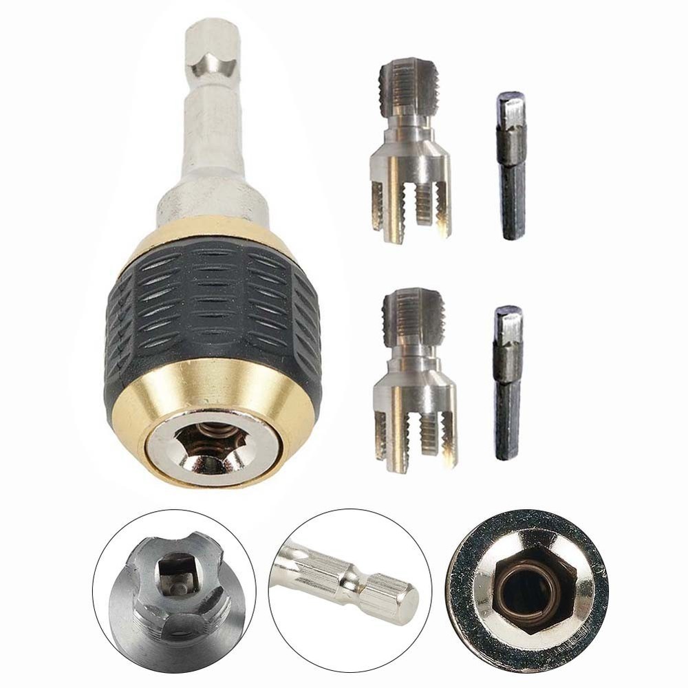 20MM 25MM Hexagonal Shank Tool for Water Pipe Internal External Threading