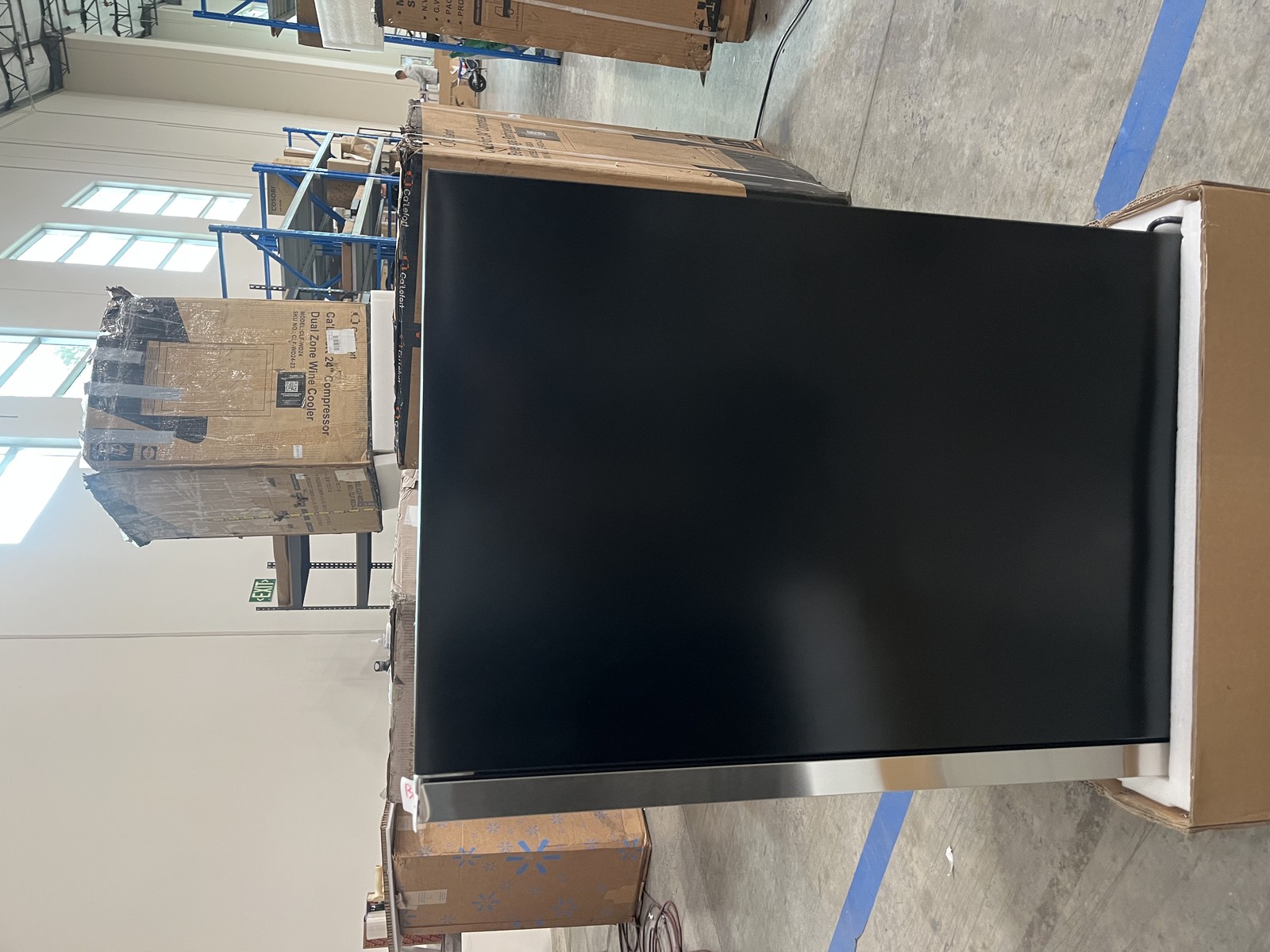 Yeego 24" Wine Cooler Beverage Refrigerator Under Counter Fridge With Glass Door