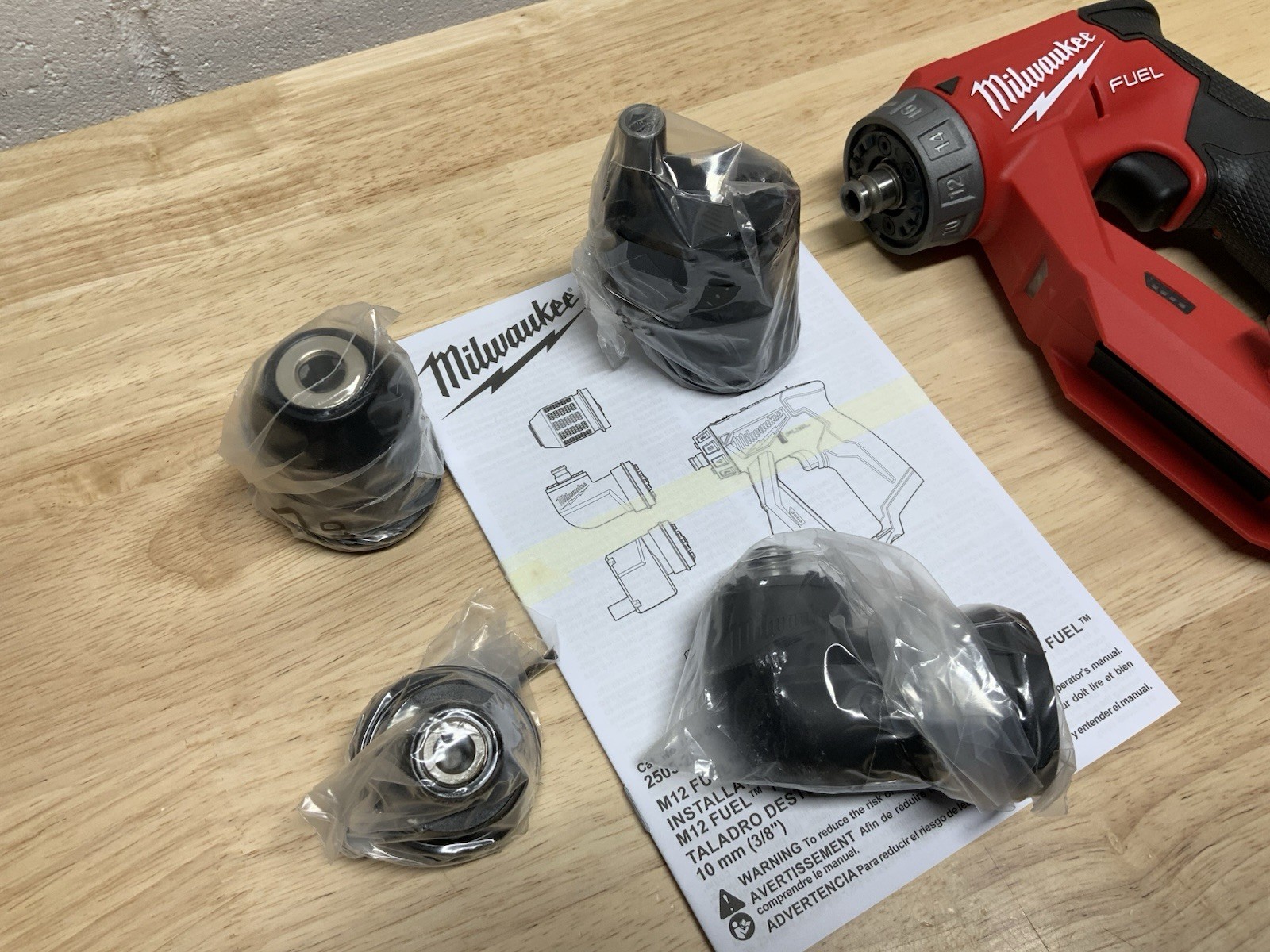 Milwaukee 2505-20 M12 FUEL 4-in-1 Installation Drill Driver - NEW FROM KIT