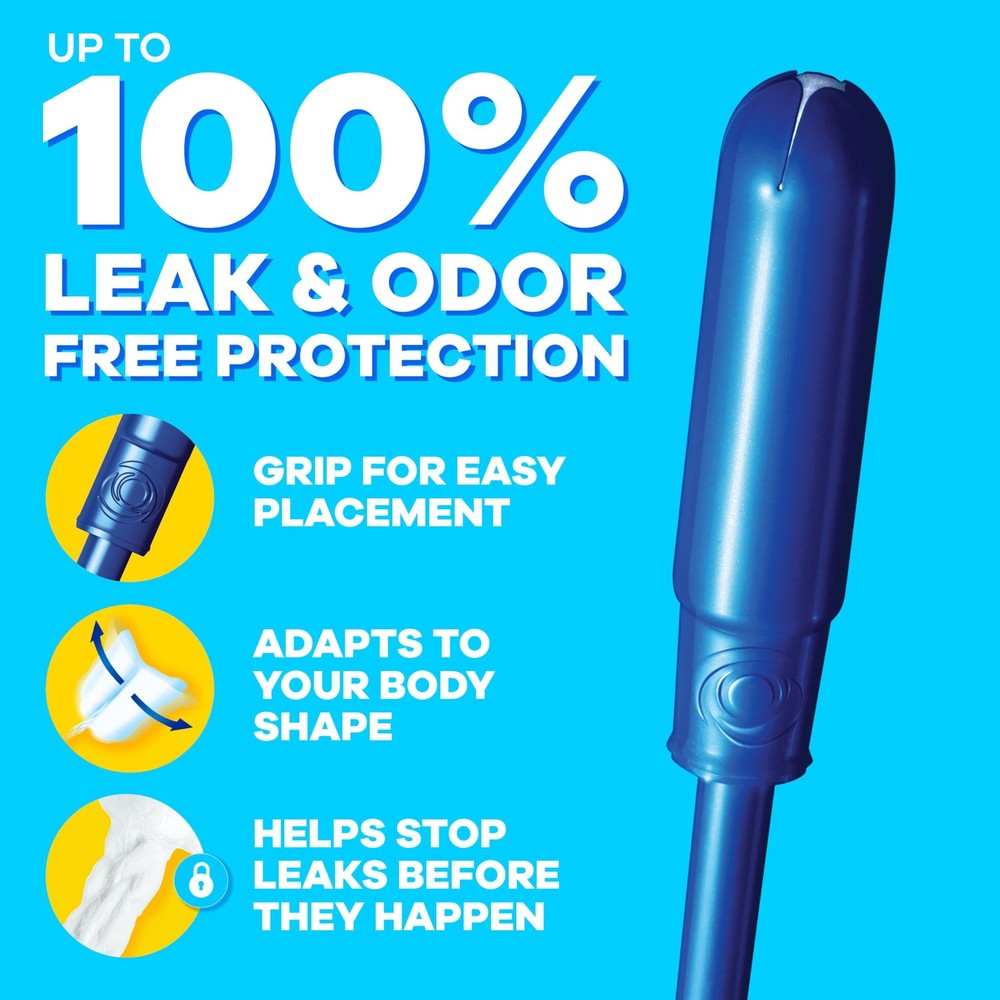 Light Absorbency Tampons with LeakGuard, Unscented, 36 Count