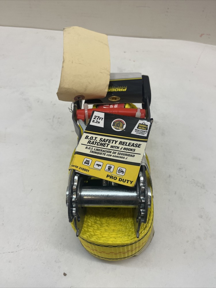 Progrip Cargo Control 310001 Back Off Tech, Tie Down Dbl 27 Ft. Lx2"W