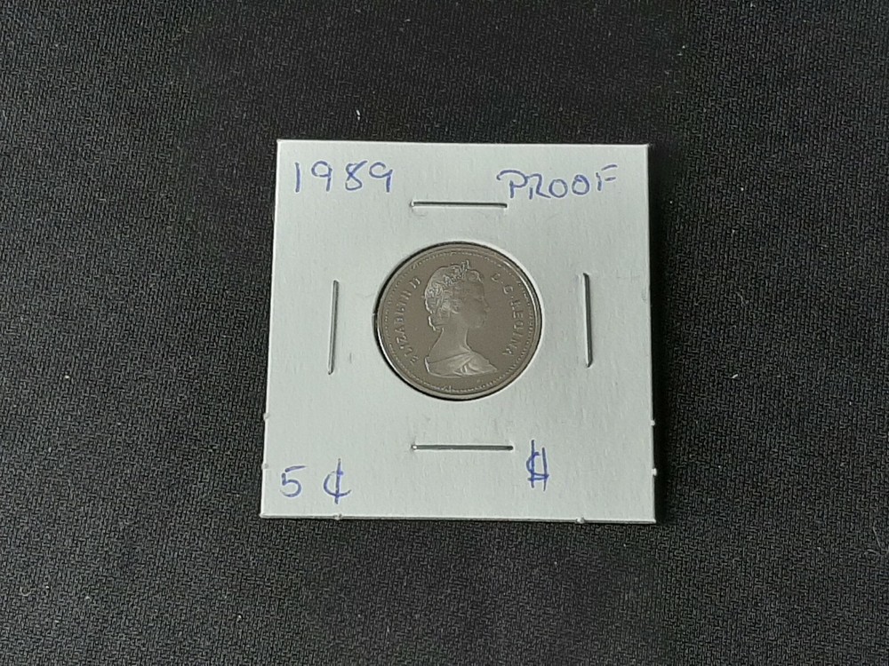 1989 Loonie Dollar Proof Set