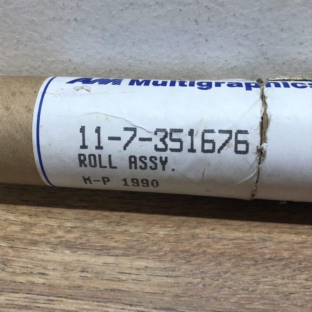 AM Multigraphics - Roller 11-7-351676 Roll Assy. M-p 1990