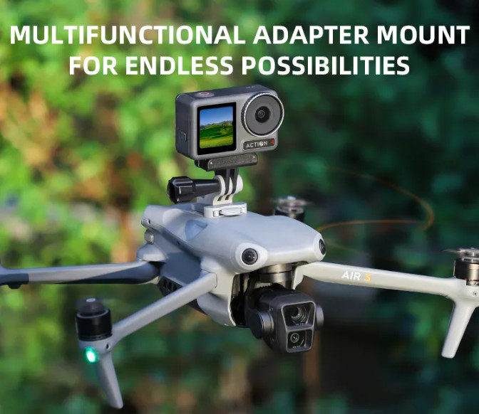 Action Camera Mounting Bracket for DJI Air 3