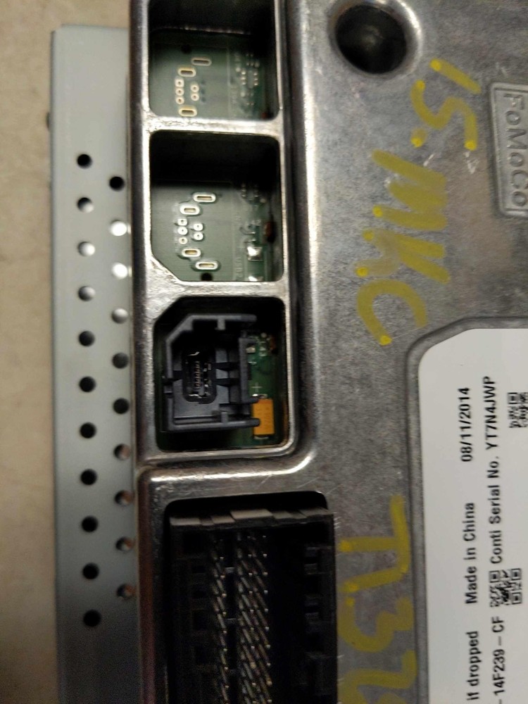 15 LINCOLN MKC EJ7T18B955FB EJ7T14F239CF STEREO DISPLAY SCREEN WITH SYNC MODULE