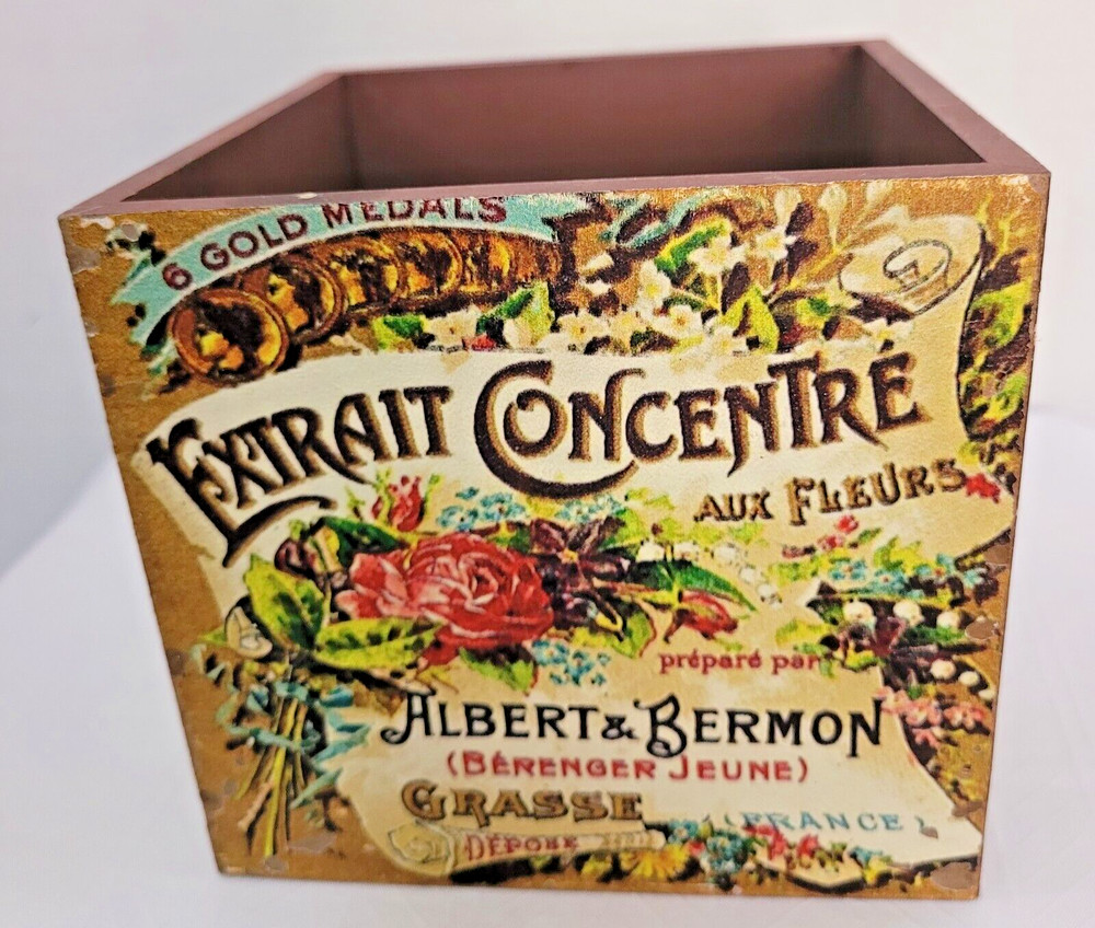 Albert & Bermon Extrait Concentre Wooden Box