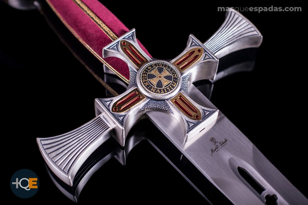 Damasquinada Templar Sword