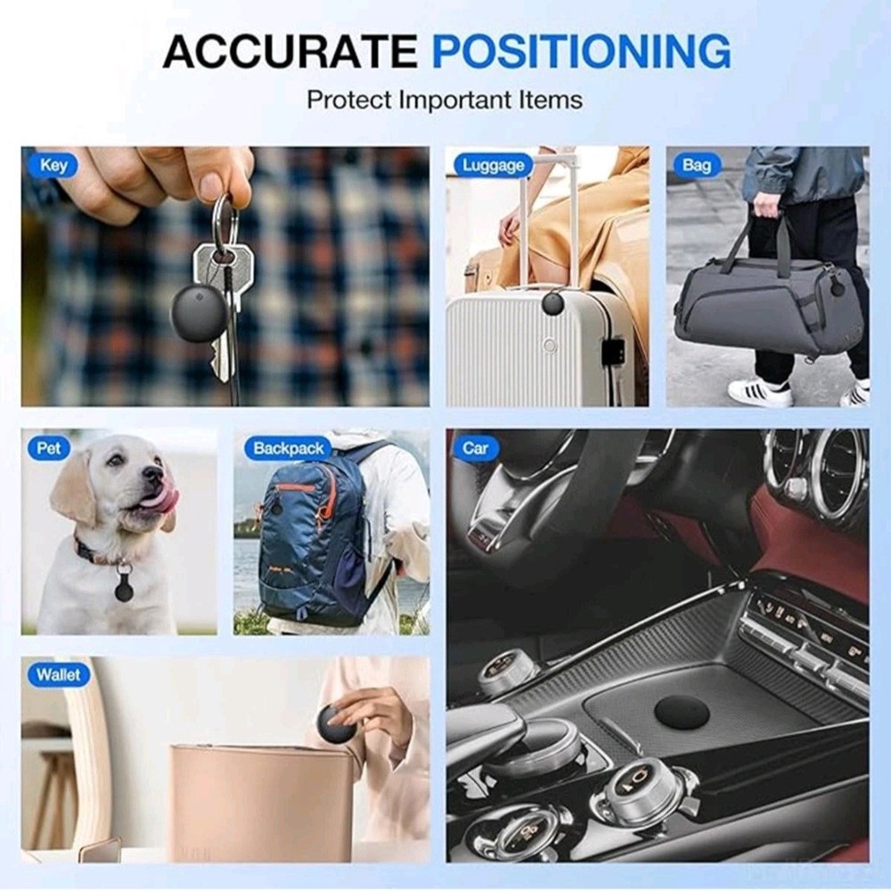 Mini GPS car Tracker iPhone Vehicle Bike Pets Tracking Device Wireless White