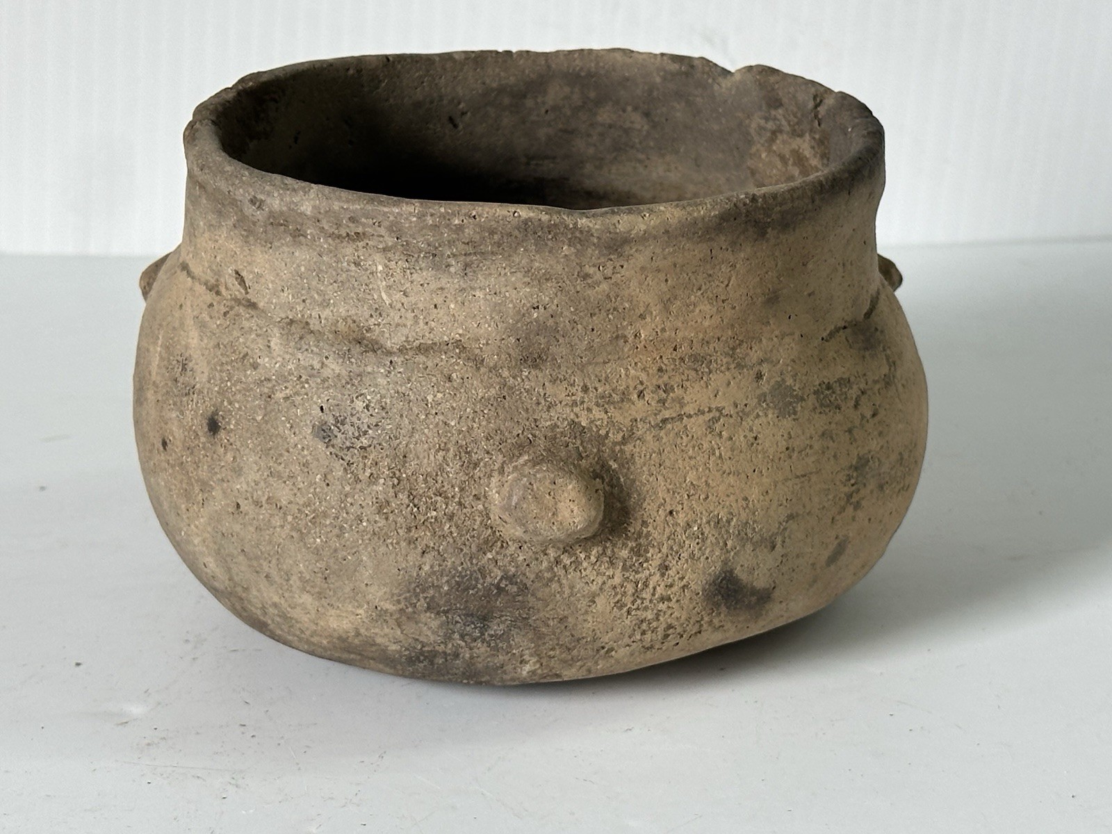 RARE POSSUM ANIMAL EFFIGY POTTERY BOWL FOUND IN PEMISCOT COUNTY MISSOURI POT