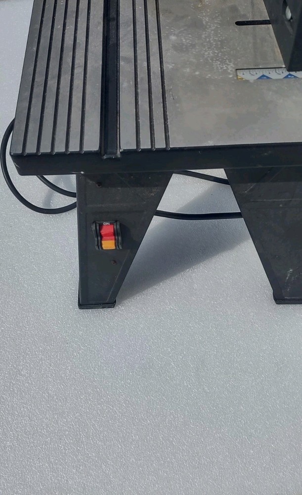 Ryobi Router Table with a mounted Router