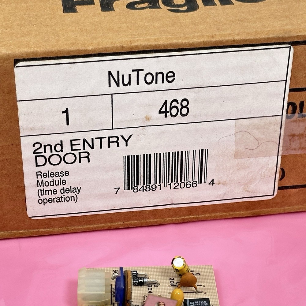 NuTone Model 468 Second Entry Door-Release Module For 478 Apt. Entry System