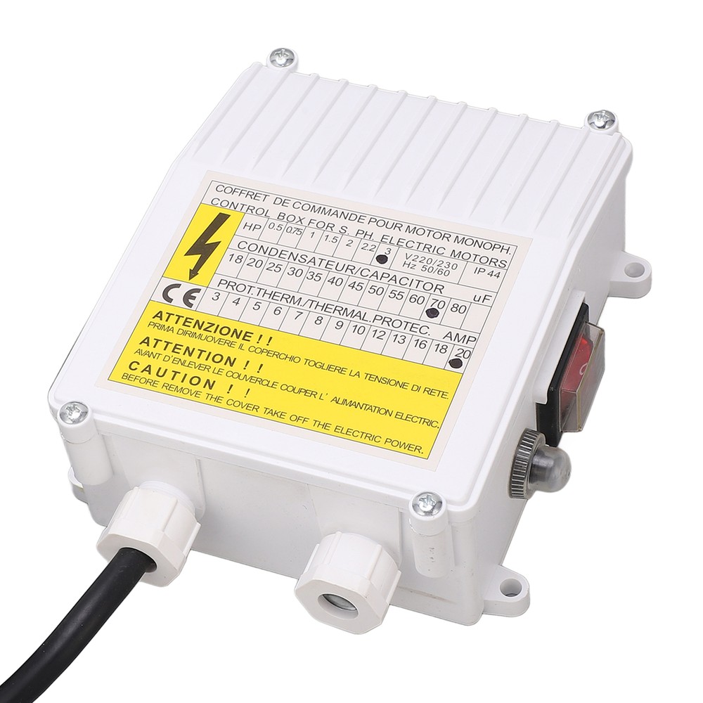 Deep Well Pump Control Box Household 3.0 Submersible Switch Controller 2.2