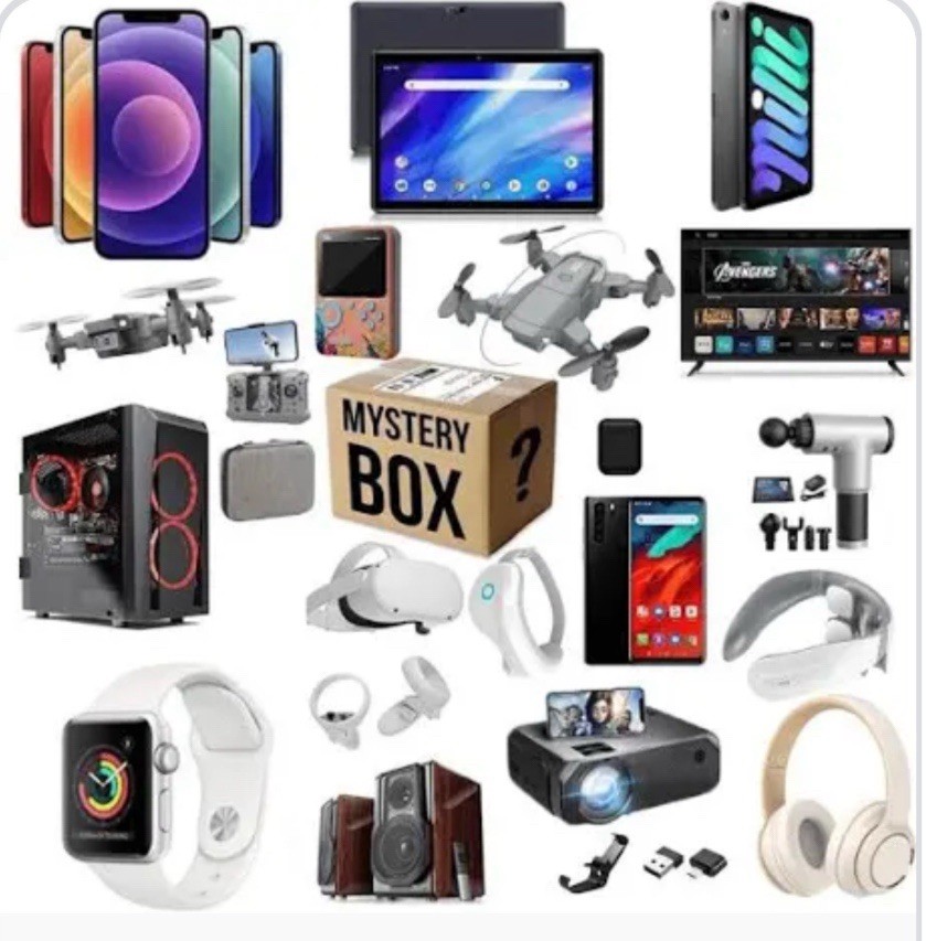 Electronic mystery box 5+ items