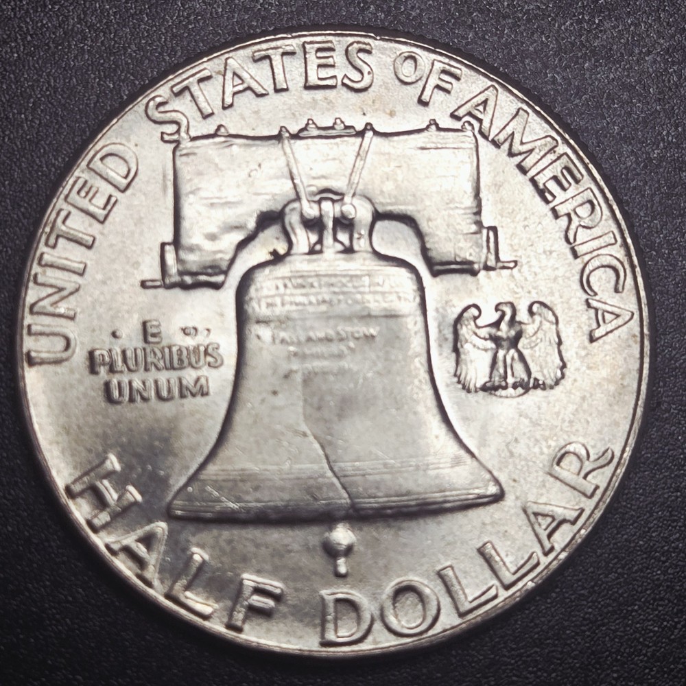 1957-D Franklin Half Dollar 90% Silver